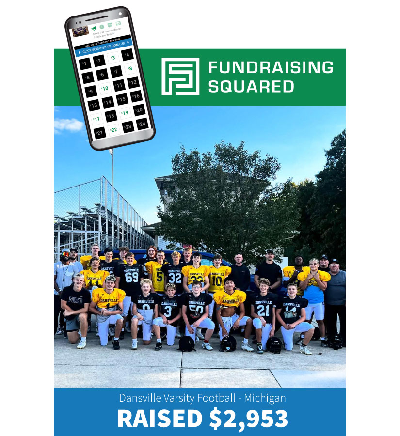 dansville varsity football fundraising