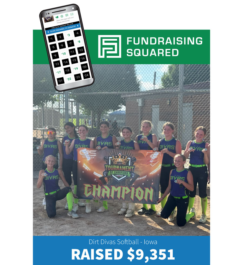 dirt divas softball fundraising