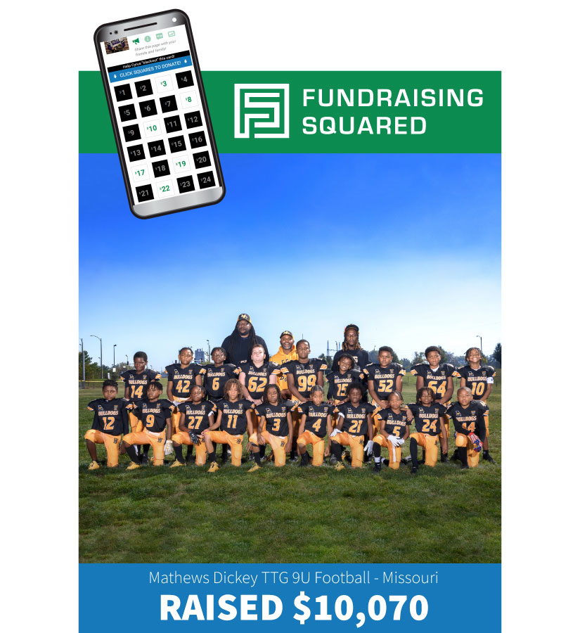 mathews dickey ttg football fundraising