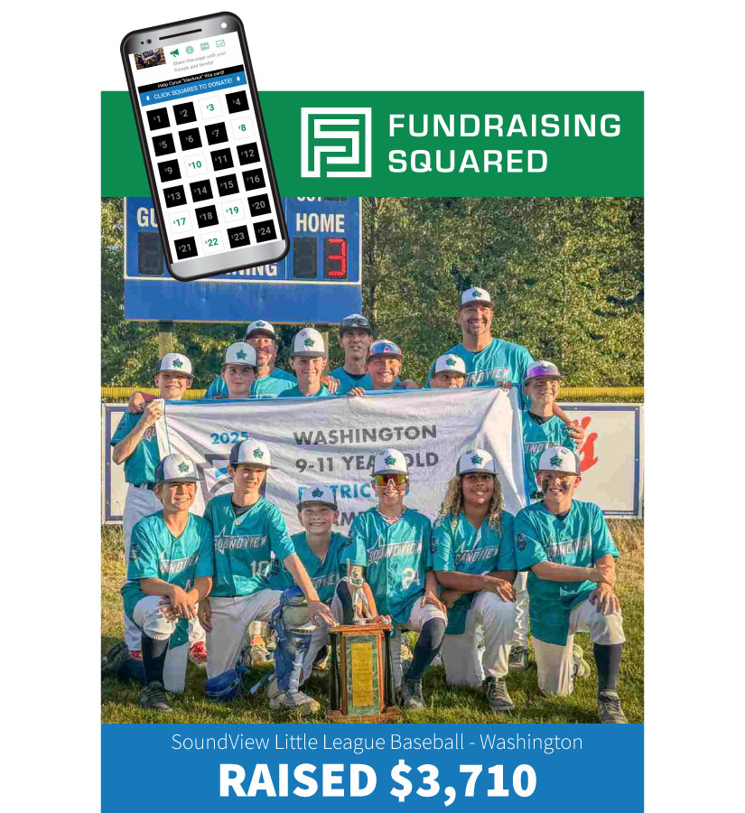 soundview little league baseball fundraising