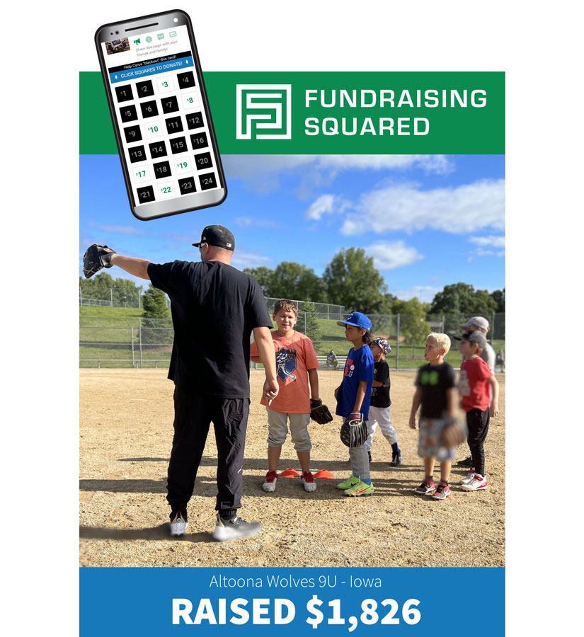 altoona wolves baseball fundraising